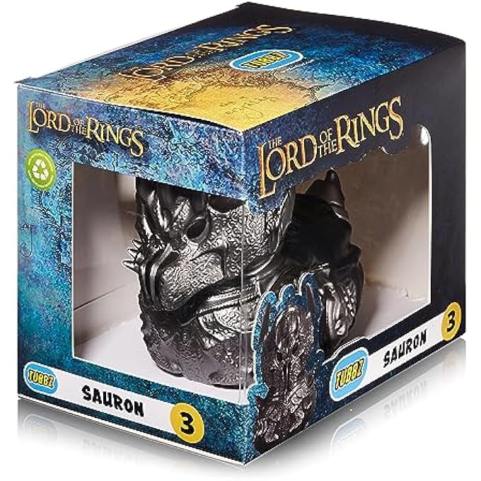 Bandai BOXED EDITION SAURON COLLECTIBLE VINYL RUBBER DUCK FIGURE - OFFICIAL LORD OF THE RINGS MERCHANDISE - TV, MOVIES & VIDEO GAMES - Image 2